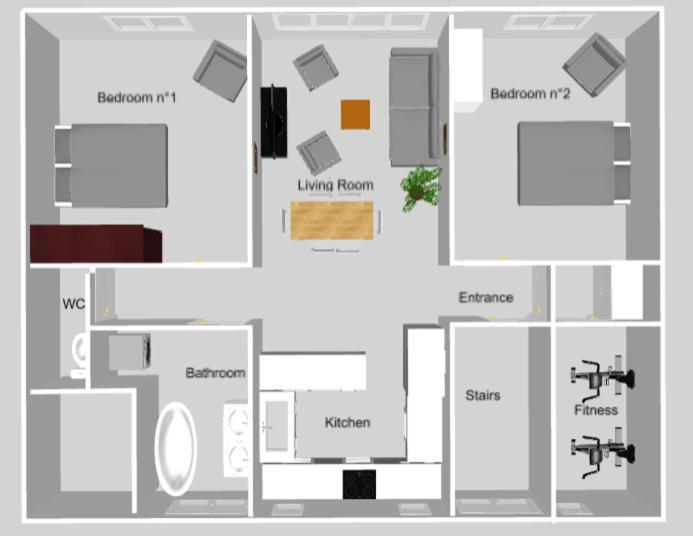 Le Cinquante-deux De Charme Appartement Reims